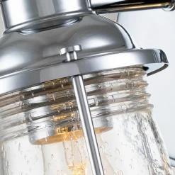 KICHLER Vegglampe til bad Ashland Bay, 1 lyskilde, krom Online