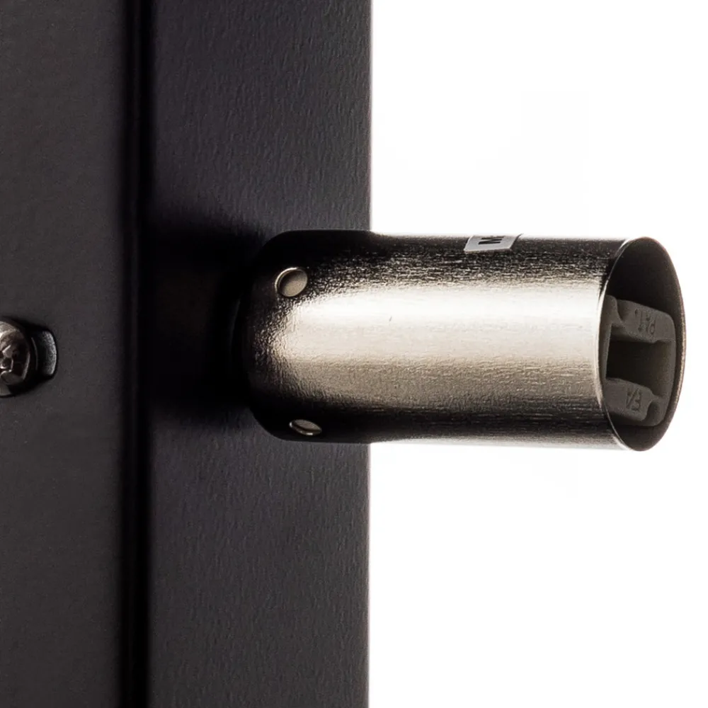 EMIBIG LIGHTING Vegglampe Vero i lakkert stål, svart Outlet