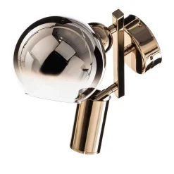 Lucea Vegglampe Zerde 1+1, gull, 2 lyskilder Online