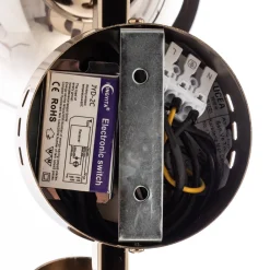 Lucea Vegglampe Zerde 1+1, gull, 2 lyskilder Online