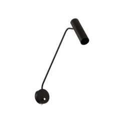 Nowodvorski Lighting Veggspot Eye Super med bryter, svart New