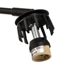 Nowodvorski Lighting Veggspot Eye Super med bryter, svart New