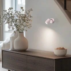 Luminex Veggspot Fun, grå, 14 cm høy, justerbar, GU10 Discount