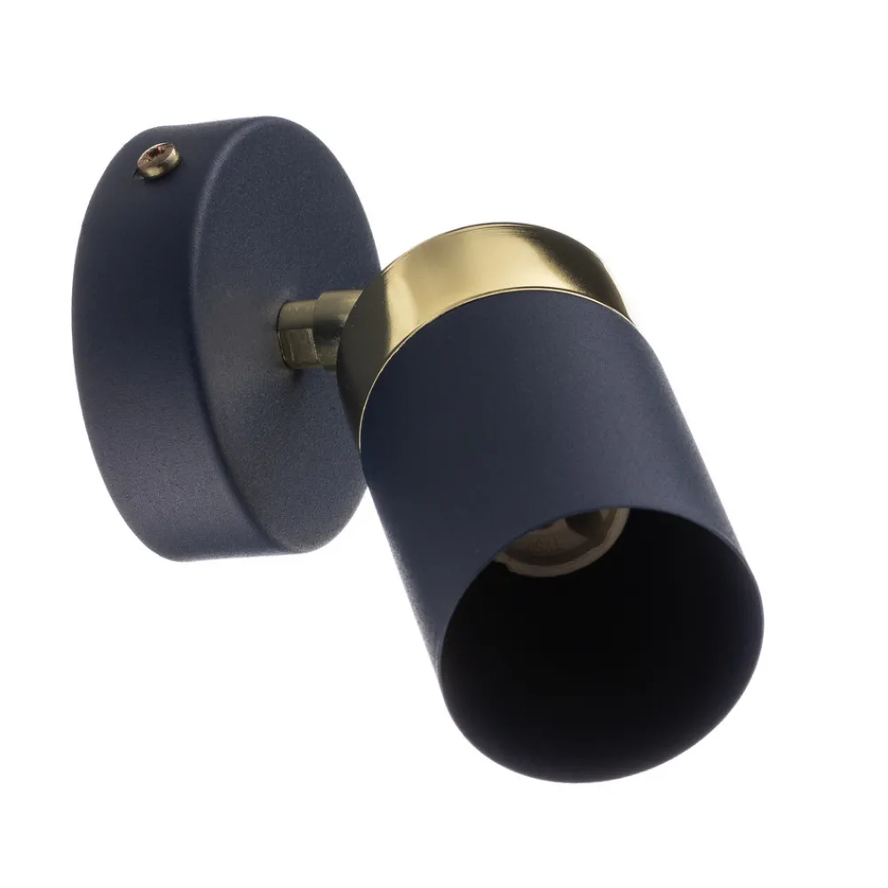 Eko-Light Veggspot Joker, 1 lyskilde, blå-gull Hot