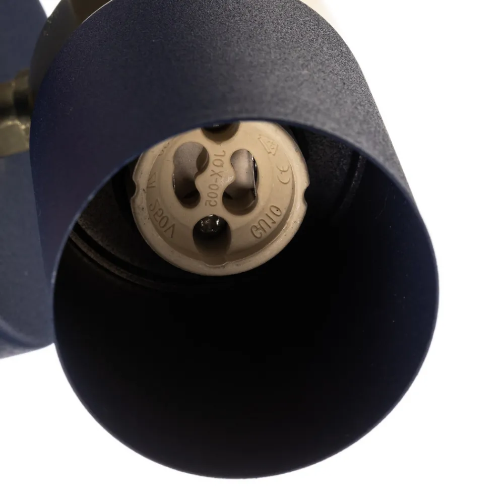 Eko-Light Veggspot Joker, 1 lyskilde, blå-gull Hot