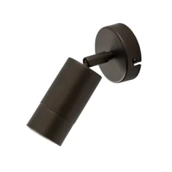 Luminex Veggspot Link, titan-gullfarget, bredde 8 cm, stål| Spotter I Tak|Vegglamper