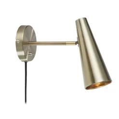 Markslöjd Veggspot Peak, 1 lyskilde, antikk messing Clearance