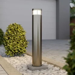 Arcchio Veilampe Caramia, stål, saltvannsresistent| Kommersiell Utebelysning|Gatebelysning Med Sensor