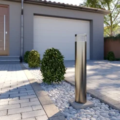 Arcchio Veilampe Caramia, stål, saltvannsresistent| Kommersiell Utebelysning|Gatebelysning Med Sensor