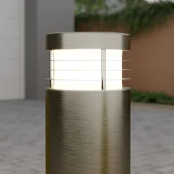 Arcchio Veilampe Caramia, stål, saltvannsresistent| Kommersiell Utebelysning|Gatebelysning Med Sensor