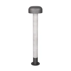 Trio Lighting Veilampe Fraser, grå/betonlook, aluminium, IP54, høyde 84,5 cm Discount