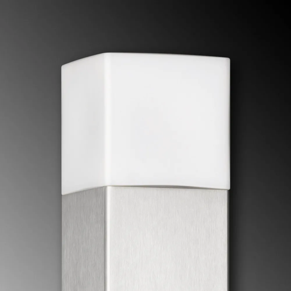 LCD Veilampe Linus i stål Discount