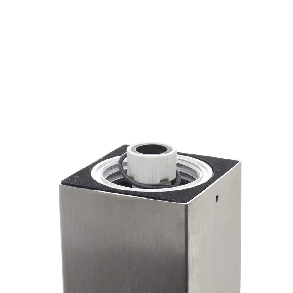 LCD Veilampe Linus i stål Discount