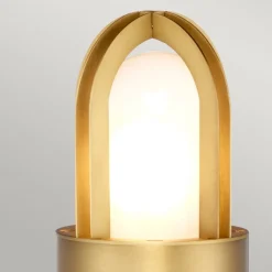 Elstead Veilampe Paignton av rustfritt stål, messing| Gatebelysning, Pullert Belysning