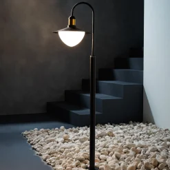 EGLO Veilampe Sirmione med glasskjerm New