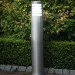 Brilliant Veilampe Todd i stål for sparepære| Gatebelysning, Pullert Belysning