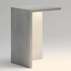 Vibia Empty 4130 utelampe av betong, 70 cm New