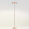 Vibia Mayfair – LED-gulvlampe, glinsende kobber| Gulvlamper