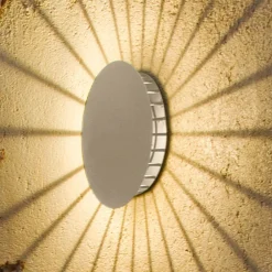 Vibia Meridiano 4720 utendørs vegglampe, kremhvit Best