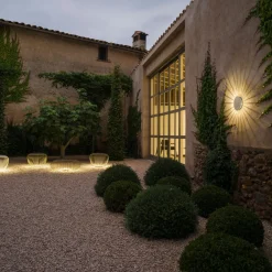 Vibia Meridiano 4720 utendørs vegglampe, kremhvit Best