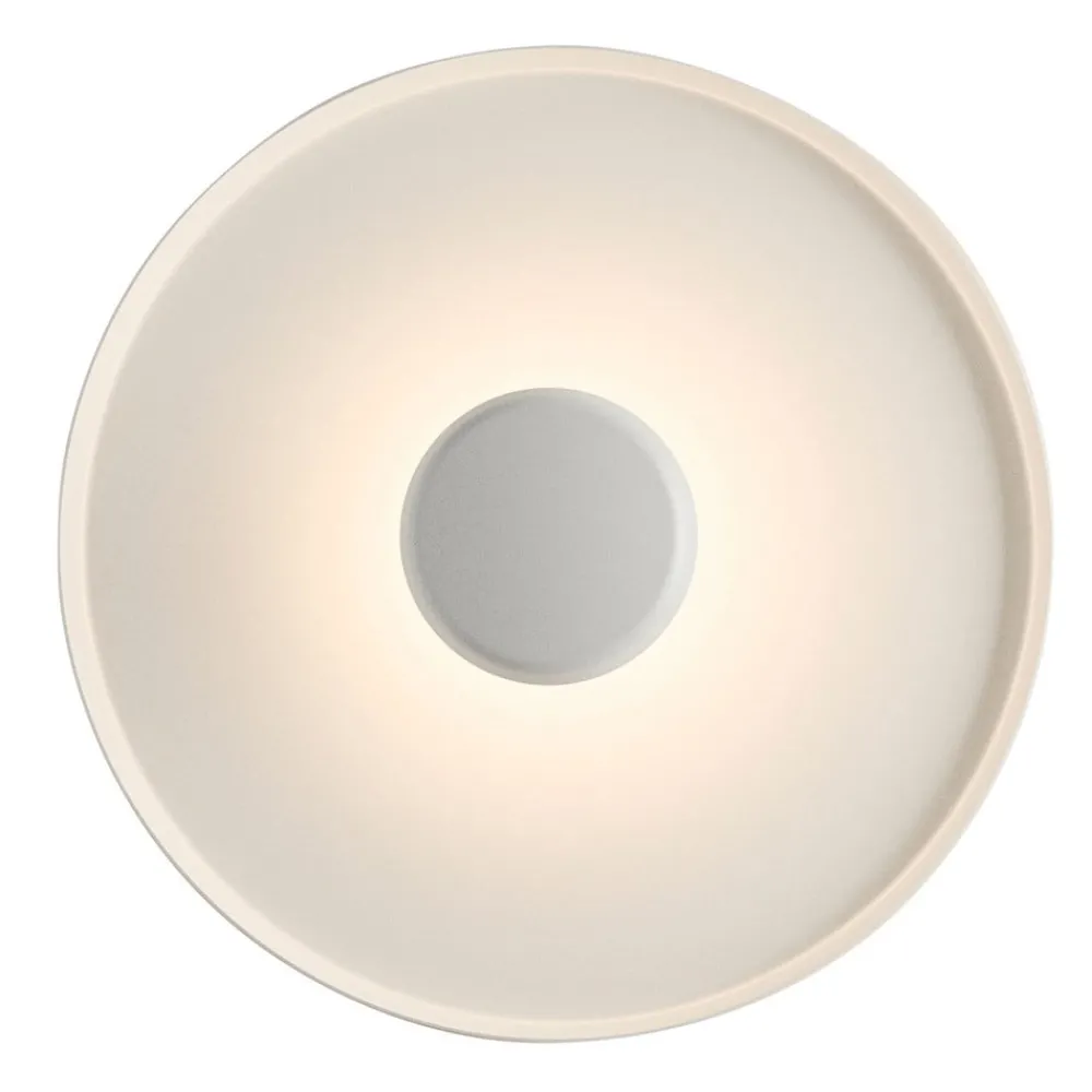 Vibia Top LED-vegglampe Ø 60 cm hvit| Vegglamper