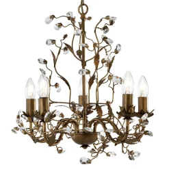 Searchlight Vidunderlig lysekrone Almandite 5 l. Clearance