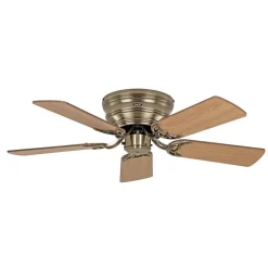 CasaFan Vifte Classic Flat III antikk messing Ø 103 cm| Takvifter|Takvifter Uten Lys