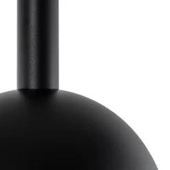 SIGMA Vitrum cupola M hengelampe, svart, halvsirkelformet, Ø 30 cm Discount