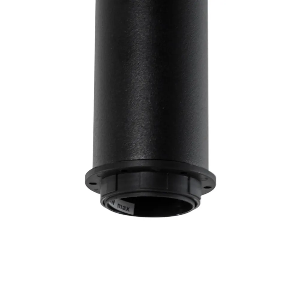 SIGMA Vitrum cupola M hengelampe, svart, halvsirkelformet, Ø 30 cm Discount