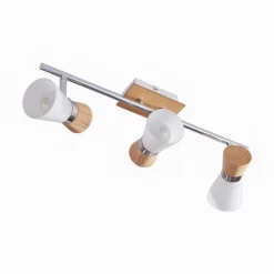 Lindby Vivica - 3-punkts taklampe med treelementer| Spotter I Tak