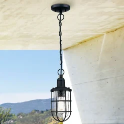 Westinghouse Crestview utendørs hengelampe, bur| Pendellamper Utendørs