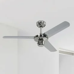 Westinghouse takvifte Industrial krom lydløs 122 cm| Takvifter|Moderne Takvifter