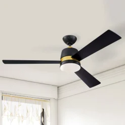 Westinghouse Tristan vifte svart/kirsebær Clearance