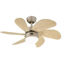 Westinghouse Turbo Swirl vifte m. 2 brytere| Takvifter|Takvifter Med Lys Og Fjernkontroll