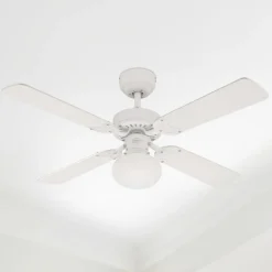 Westinghouse Vegas-fan med lys, hvit/furu| Takvifter|Takvifter Med Lys Og Fjernkontroll