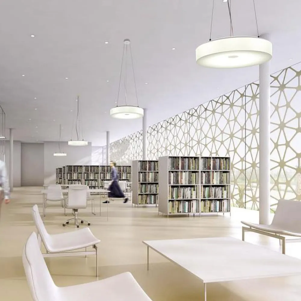 Molto Luce White Belt PD LED-pendel, 3 000 K, hvit| Butikkbelysning