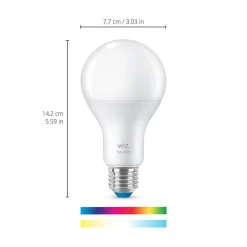 WiZ A67 LED-pære Wi-Fi E27 13W matt RGB Online
