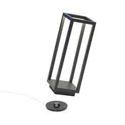 Zafferano Home LED-batteri-lykt IP54 mørkegrå Sale