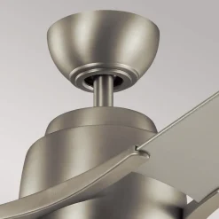 KICHLER Zeus LED-takvifte, tre lameller, børstet nikkel Online