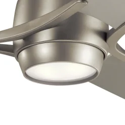 KICHLER Zeus LED-takvifte, tre lameller, børstet nikkel Online