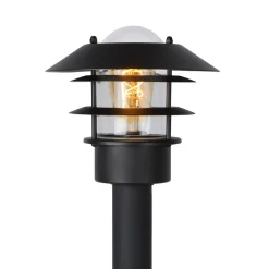 Lucide Zico pullertlampe av aluminium, svart Hot